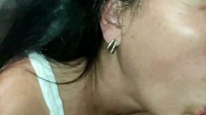 Hotwife ko dirty whore ki tarah zor se slammed, curvy latina action mein