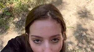 pov pompino sentiero escursione con figa 18+ romena piccolina nadia noja.