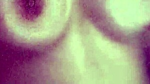 Slank japansk pige med store patter bliver olieret til ung 18+ creampie