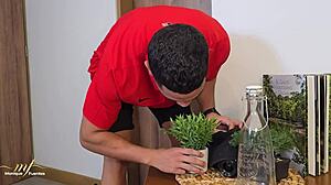 אישה נתפסת מתאוננת על ידי בן חורג