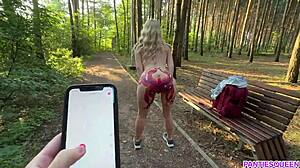 Hey, halka açık parkta bu Lovense Lush'u maksimumda hissedebiliyor musun?