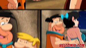 Frauentausch beim Abendessen - Flintstones Titel 01 wird wild